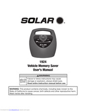 Solar 1924 User Manual