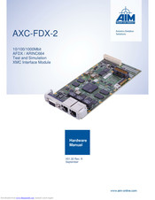 Aim AXC-FDX-2 Hardware Manual