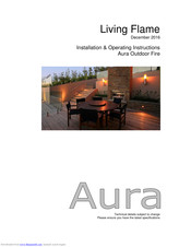 Living Flame Aura Installation & Operating Instructions Manual