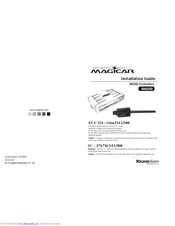 Magicar M4200 Installation Manual