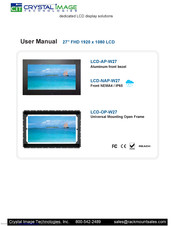 Crystal Image Technologies LCD-NAP-X17 User Manual