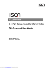 ISON IS-DG500 Series User Manual