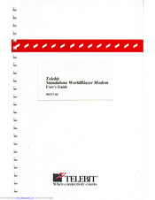 Telebit WorldBlazer User Manual