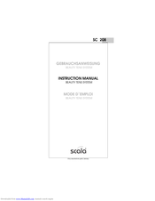 Scala SC 208 Instruction Manual