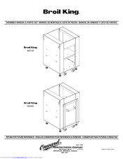 Broil King 900200 Assembly Manual & Parts List