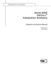 Tsi Incorporated CA-CALC Operation And Service Manual
