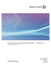 Alcatel-Lucent LambdaUnite 1675 Reference Manual