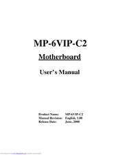 Magic-Pro MP-6VIP-C2 User Manual