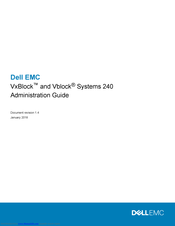 Dell EMC VxBlock 240 Administration Manual