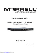 Morrell SW-MNG-24GE4/10GSFP User Manual