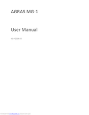 dji AGRAS MG-1 User Manual