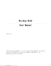 WritFun W120 User Manual