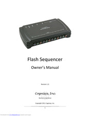 Cognisys Flash Sequencer Owner's Manual