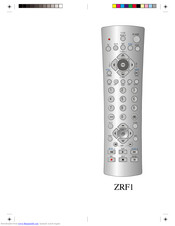 Zenith ZRF1 User Manual