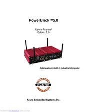 Acura Embedded Systems PowerBrick 5.0 User Manual