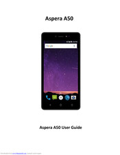 Aspera A50 Manuals | ManualsLib