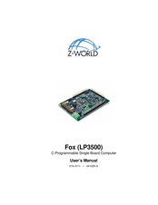 Z-World Fox LP3500 User Manual
