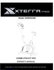 Xterra UP150 Owner's Manual