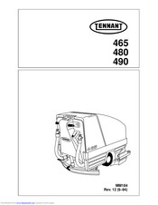 Tennant 480 Manual