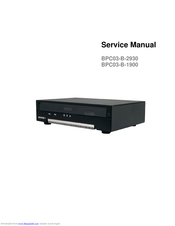 EBN BPC03-B-1900 Service Manual