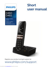 Philips D465 Short User Manual