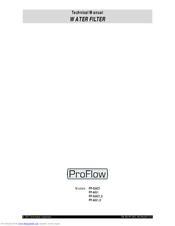 ProFlow PF-AG1 Technical Manual