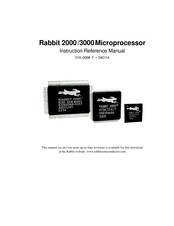 Rabbit 3000 Instruction & Reference Manual
