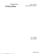 Electrolux Iron Aid EDI97170W User Manual