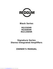 Redgum RGi35ENR Owner's Manual