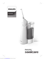 Philips Sonicare AirFloss Pro FS1000 User Manual