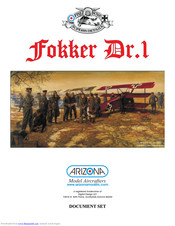 Arizona Fokker Dr.I Instructions Manual