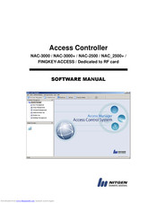 Nitgen NAC-3000 Software Manual