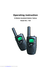 Global Mei Chuang T38 Operating	 Instruction