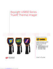 Keysight Technologies U5857A User Manual