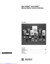 Square Mini-VARIO Manual