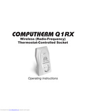 Computherm Q1RX Operating Instructions Manual