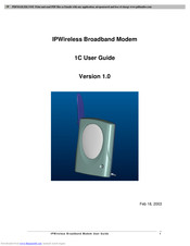 IPWireless 1C User Manual