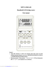 Minpu Technology MPT LCR01B User Manual