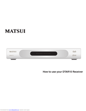 Matsui DTAR10 User Manual