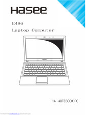 Hasee E486 Manual