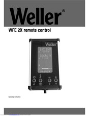 Weller WFE 2X Operating	 Instruction