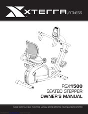 Xterra RSX1500 Owner's Manual
