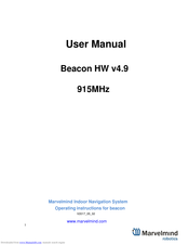 Marvelmind Beacon HW v4.9 User Manual