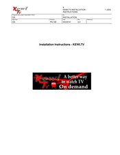 Kewltv MK809ii Installation Instructions Manual