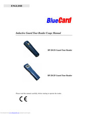 BlueCard BP-2012F Usage Manual
