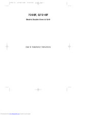 STOVES Q721EF User & Installation Instructions Manual