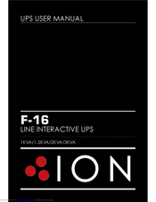 ION F-16 User Manual