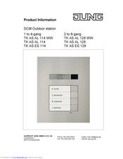 Jung TK AS AL 114 WW Product Information