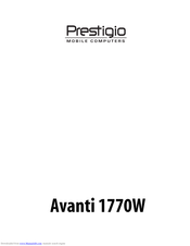 Prestigio Avanti 1770W Manual