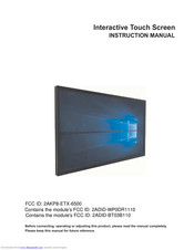 Legamaster ETX-6500 Instruction Manual